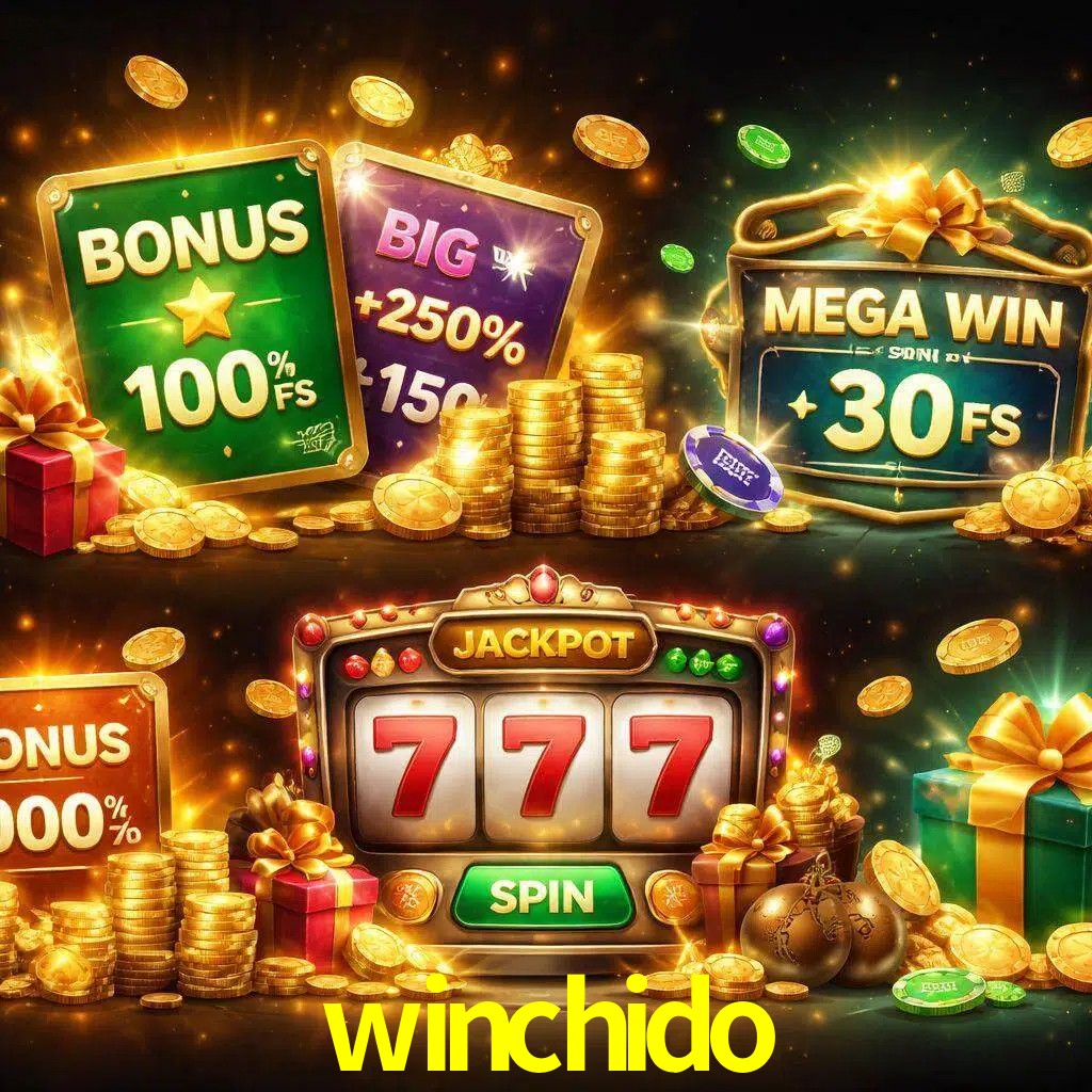 Tipos de bonos winchido incluyendo recompensas de bienvenida y promociones continuas