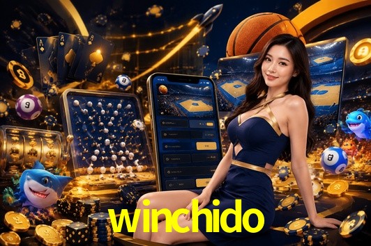 Una escena digital vívida inspirada en casino con winchido mostrado prominentemente, luces brillantes, fichas, cartas y acentos dorados.