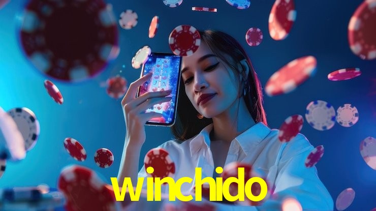 Escena dinámica inspirada en casino con iluminación winchido, cartas, fichas e íconos de juegos digitales en un espacio moderno de juegos.